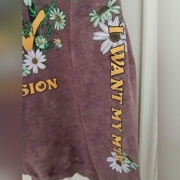 Vintage Look/" Distressed Look" MTV Hoodie - Picture 5 of 12